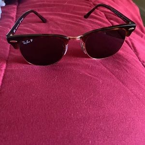 Brown Frame RayBan Sunglasses